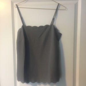 Scalloped cami